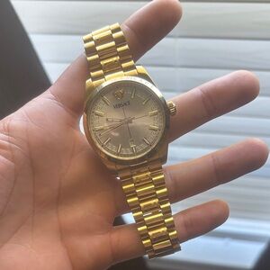 Versace Gold Watch